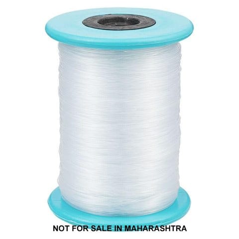 Nylon Thread 500 Mtrs Spool, Size 0.80 mm For Jewellery Making
