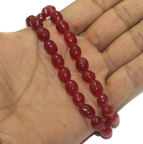 1 String, 8x11 mm Tumbled Zed Stone Beads