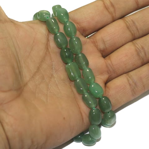 1 String, 8x11 mm Tumbled Zed Stone Beads