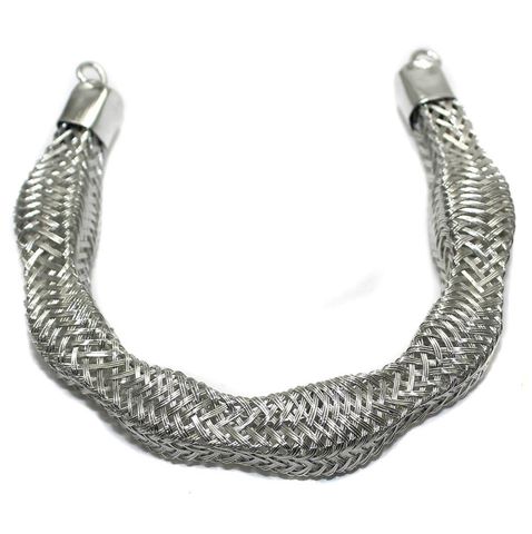 Necklace Collar Silver 7 Inch