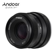 Andoer 50mm F1.8 Digital Camera Lens Large Aperture APS-C - M43 Mount