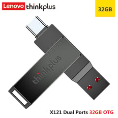 (X121 Dual Ports 32GB) thinkplus Type-C USB3.1 2-port Flash - X121 Dual Ports 32GB