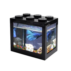 USB Mini Fish Tank Desktop LED Fish Tank Mini Aquarium Fish