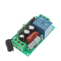 1CH RF Wireless Relay Remote Control Controller Module 315MHz 220V (Green)