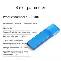 USB 2.0 Flash Drive Waterproof Fashion U Disk Pen Thumb Drive 512M