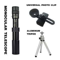 4K 10-300X40mm Zoom Monocular Telescope BAK4  Monocular + Tripod +  Clip