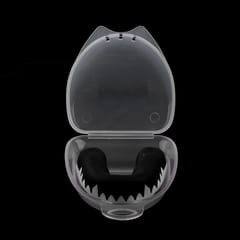 Boxing Mouthguard Adult EVA Mouth Guard MMA Teeth Protector with Case Black