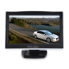 5inch HD TFT-LCD Display Sunvisor Reversing Rearview Monitor Display Silver