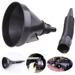 Universal Car Truck Motorcycle Filled Plastic Vehicle Funnels with Soft Spout Pipe Pour Oil Tool
