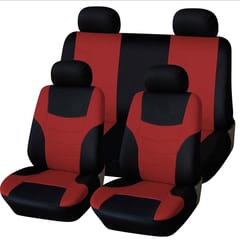 Fine-quality Front Rear Mesh Auto Luxury Cloth Leather Universal Seat Covers