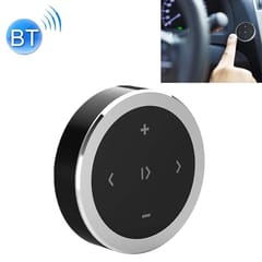 Car Wireless Bluetooth Controller Mobile Phone Multimedia Multi-functional Steering Wheel Remote Controller (Silver)