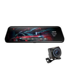 Anytek T12+ ADAS 9.66 inch Touched Car Rearview Mirror DVR Camera