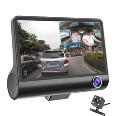 4 Inch 3 Lens 1080P Car DVR Camera Video Driving Recorder with Night Vision