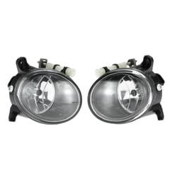 1 Pair Left & Right Front Fog Light Lamp Bulb H11 Replacement Set for AUDI A4 B8 A6 C6 Q5
