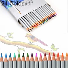 Professional Art Sketch Coloring Books Drawing Vibrant Colors  Wooden Colored Pencils Set
