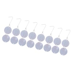 16Pcs Bird Repellent Disks Hanging Reflective Discs for Windows and Trees #2