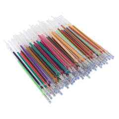 60/72/100/84 Pieces 1mm Colorful Ink Gel Pen Refills