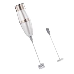 Stainless Steel Milk Frother Handheld Electric Single nipple and three tits