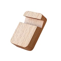 Solid Wood Moible Phone Holder Desk Stand Holder for Phone Tablet 4x5cm