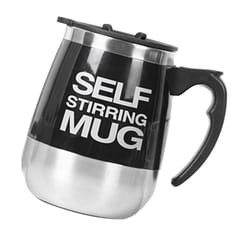 Double Insulated Self Stirring Mug Electric Coffee Cup Souvenir