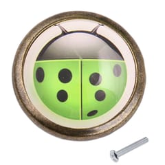 Ladybug Pattern Pull Knob Handle for Cabinet Drawer Cupboard Door Box