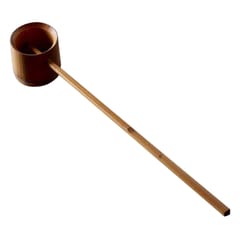 Handmade Bamboo Spoon Water Dipper with Handle Scoop Spoon