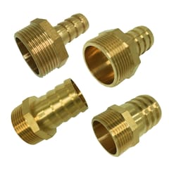 Brass Barbed Hose Fitting Connector Adapter Male Pipe