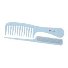 Barber Hairdressing Comb Wide Tooth Detangling Rat Tail Sectioning Comb