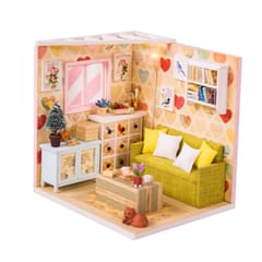 1/24 Scale DIY Dollhouse Miniatures Building Kit Accessories Living Room