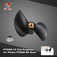 Original Feilun FT009-12 Tail Propeller Boat Spare Part for ()
