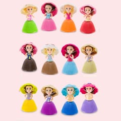 Fashion Cartoon Lovely Surprise Cupcake Princess Doll Mini ()