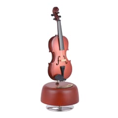 Classical Wind Up Violin Music Box with Rotating Musical ()