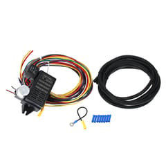8 Way Circuit Fuse 12 V Universal Wire Harness Muscle Car()