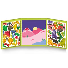46 Pcs Magnetic Puzzles Board Dinosaurs Mix and Match Game ()