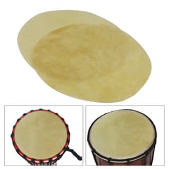 29cm/ 11.4in Drum Head Durable Buffalo Skin Round Drum ()