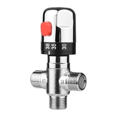 Thermostatic Temperature Control Valve Hot Cold Water Shower