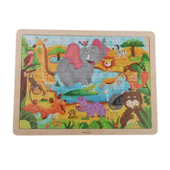 Children's Wooden Puzzle Toy 100pcs of set