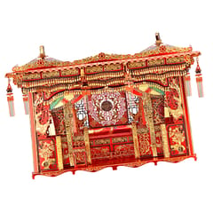 Chinese Marriage Bed 3D Metal Puzzle Model Laser Cut DIY Nano Jigsaw Toy