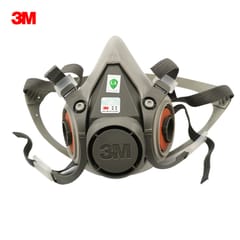 3M 6200 Masks Half Face Mask Respirator Organic Face Grey