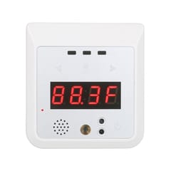 2-In-1 Automatic Digital Thermometer Non-Contact Infrared White
