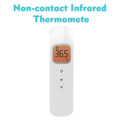 Multifunctional Non-Contact Ir Infrared Thermometer White