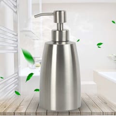 SH101 304 Stainless Steel Dish Washing Liquid Bottle Hand Sanitizer Bottle Manual Soap Dispenser