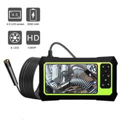 8mm 1080P IP68 Waterproof 4.3 inch Screen Dual Camera Digital Endoscope