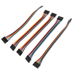 5 PCS 21cm Jumper Cable Female to Female Dupont Wire for Arduino