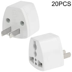 20 PCS Travel Wall Power Adapter Plug Adapter, US Plug