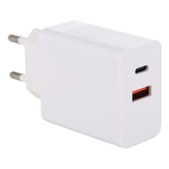 24W PD + QC3.0 Fast Charger Power Adapter Plug Adapter