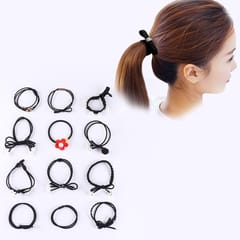 12 PCS/Boxed Simple Creative Lady Pearl Bowknot Style Hair Band