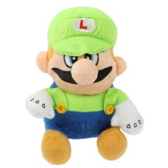 Super Mario Style Plush Toy with Suction Cup (Green)