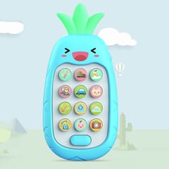 2 PCS Baby Early Education Chinese-English Bilingual Multifunctional Telephone Toy