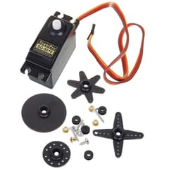 SG5010 R/C Helicopter Torque Servos with Gears and Parts (Black)